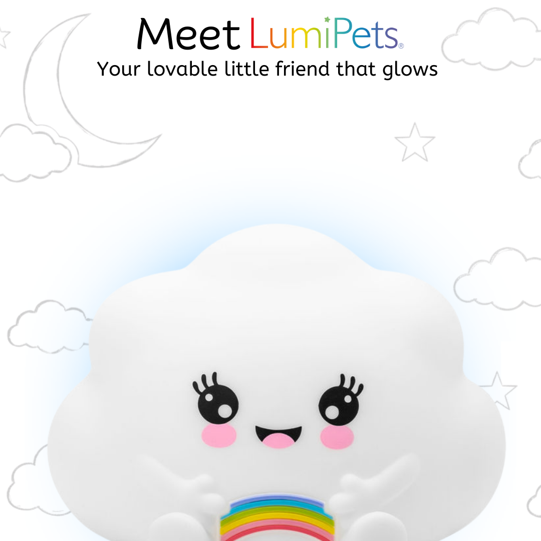 LumiPets Kawaii Cloud Night Light