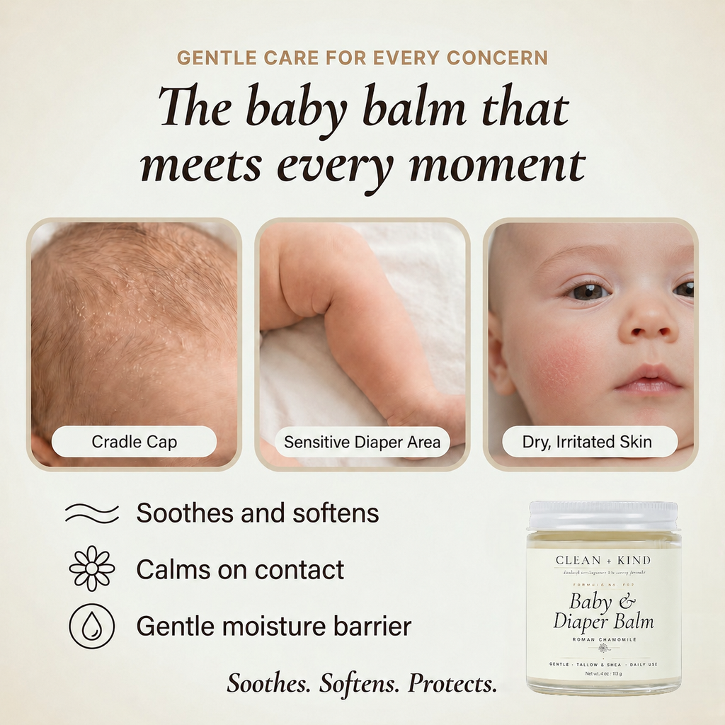 Baby & Diaper Balm – 4 oz