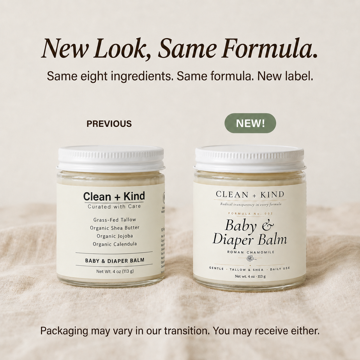 Baby & Diaper Balm – 4 oz