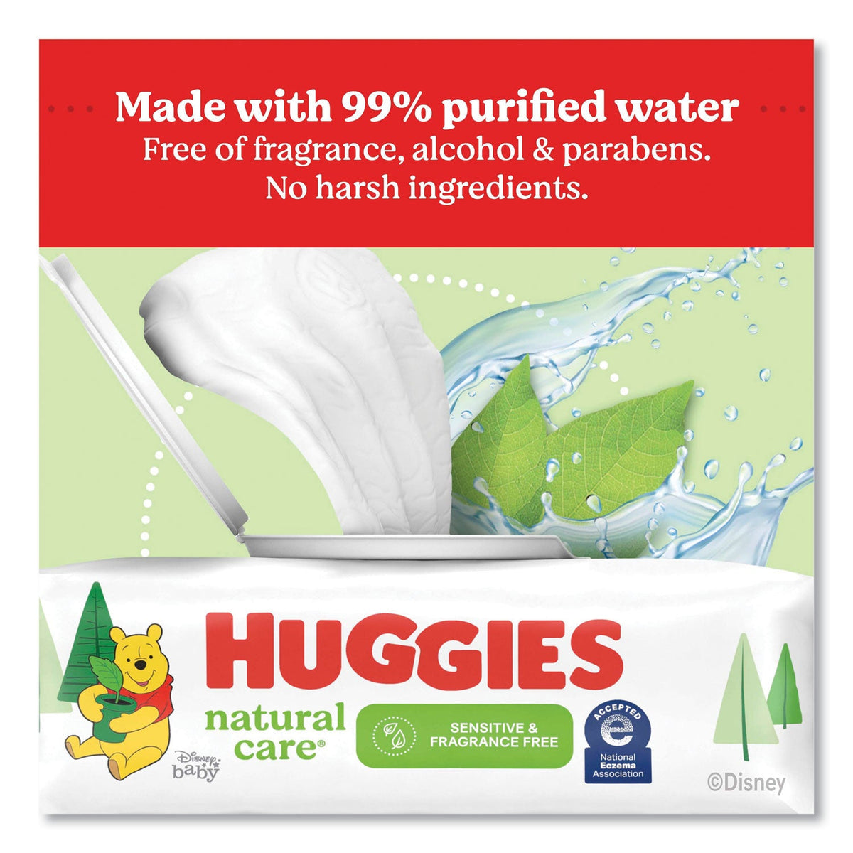Huggies Natural Care Sensitive Baby Wipes