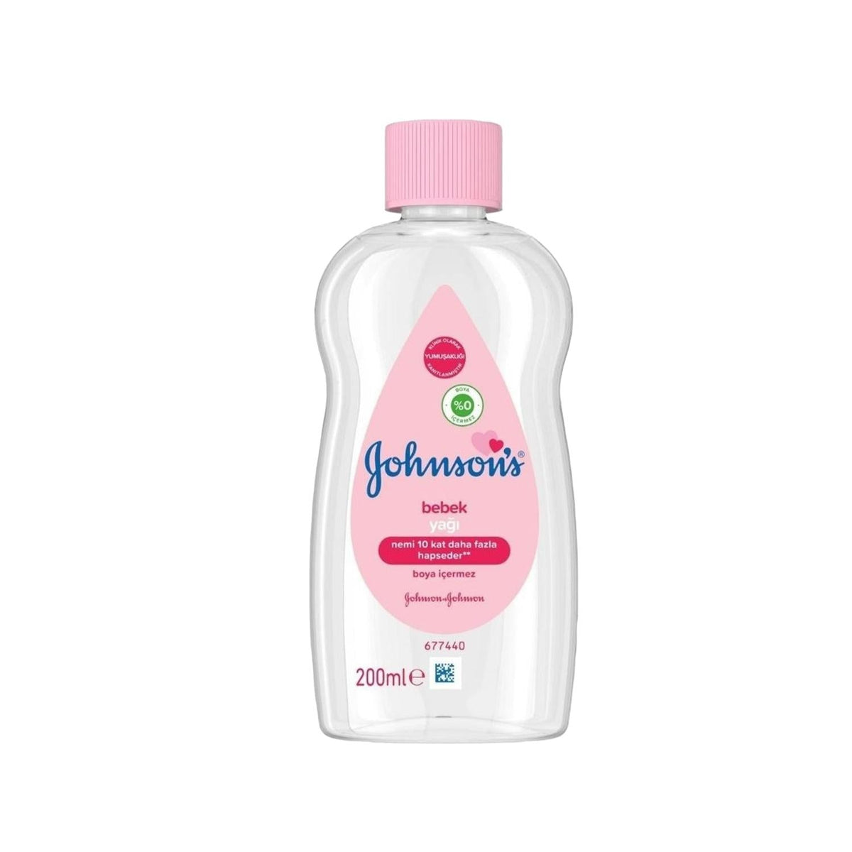 Johnson's Baby Oil – 200ml