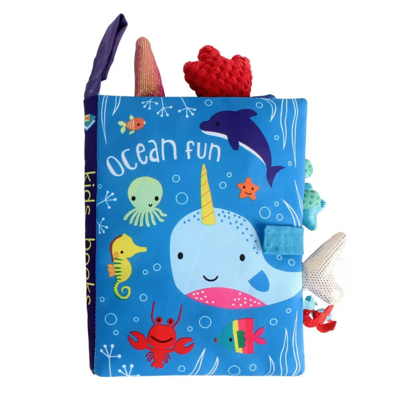 Toddler Quiet Book – Fabric Activity Book