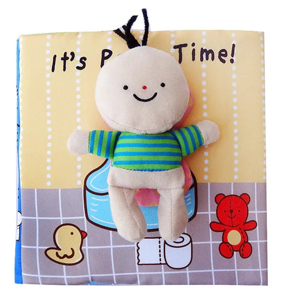 Toddler Quiet Book – Fabric Activity Book