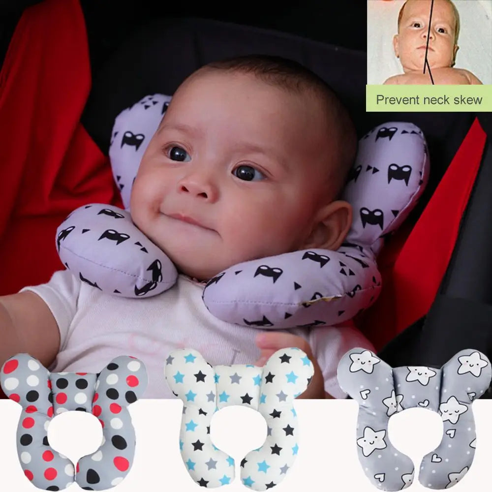Car Seat Headrest Neck Support Pillow