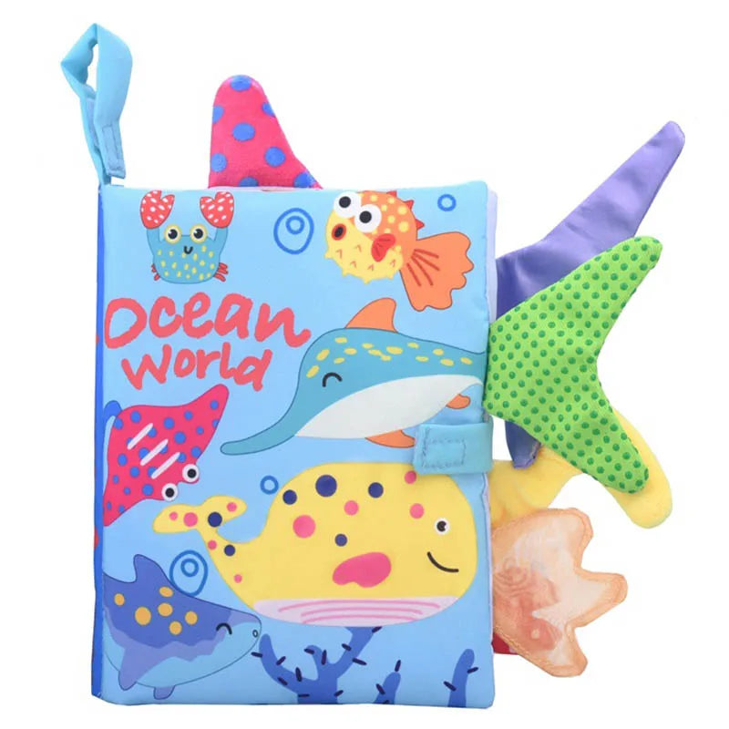 Toddler Quiet Book – Fabric Activity Book
