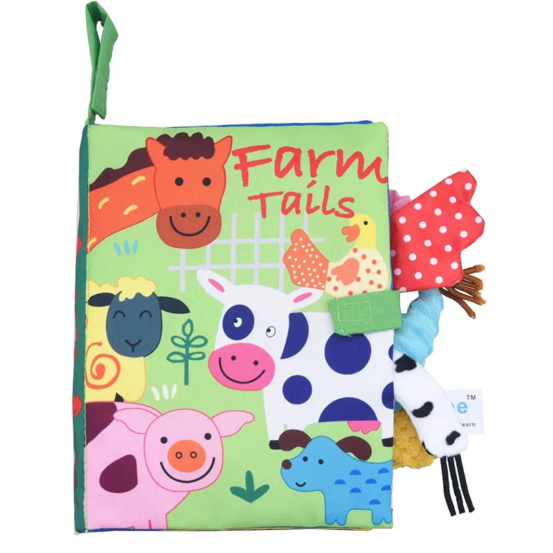 Toddler Quiet Book – Fabric Activity Book