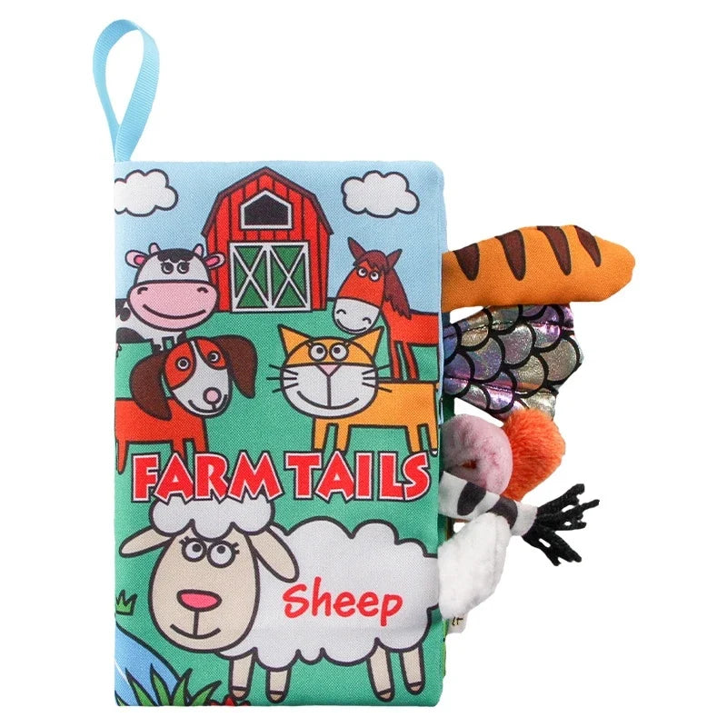 Toddler Quiet Book – Fabric Activity Book