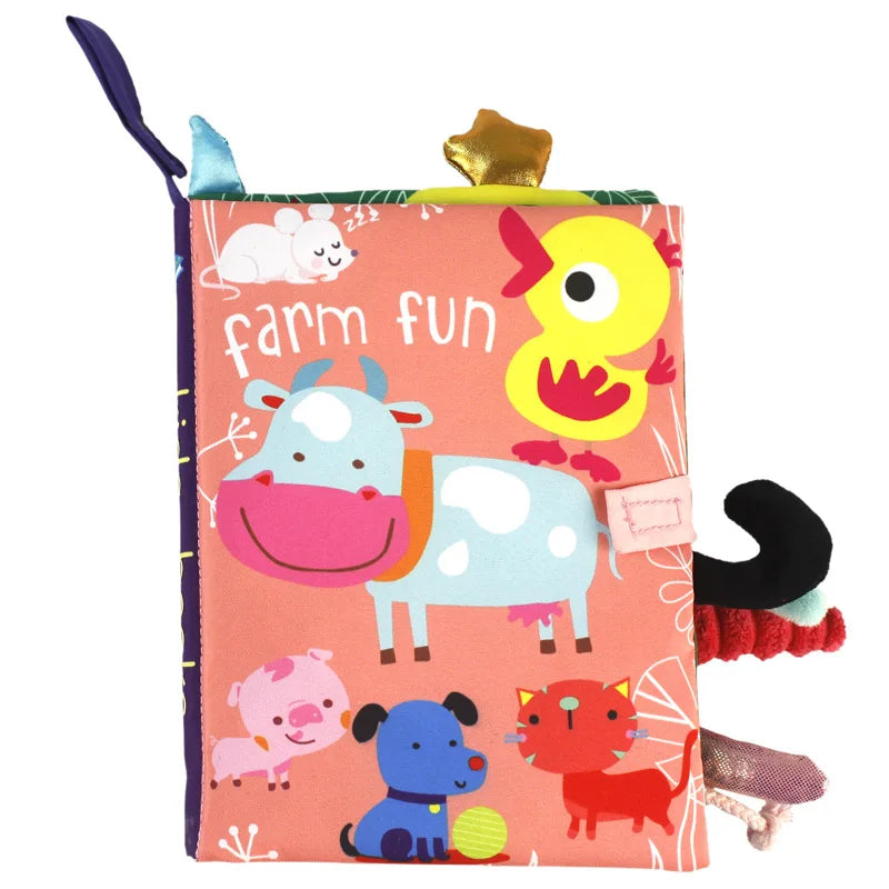 Toddler Quiet Book – Fabric Activity Book