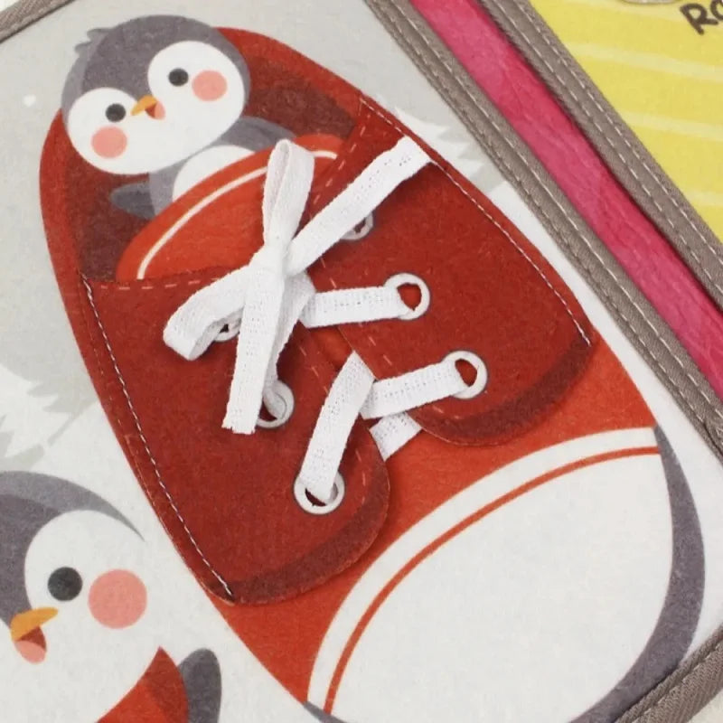 Toddler Quiet Book – Fabric Activity Book