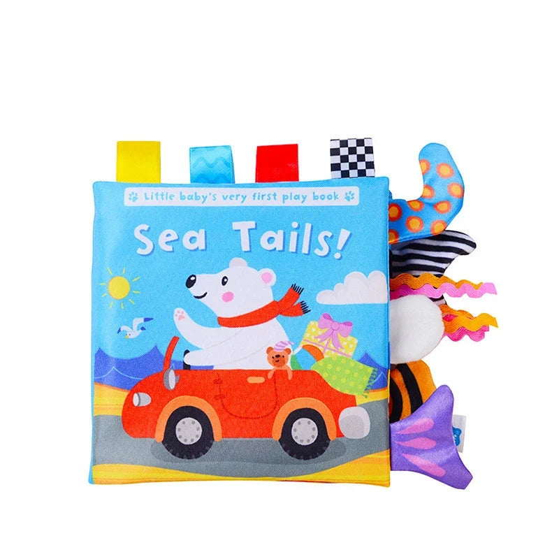 Toddler Quiet Book – Fabric Activity Book
