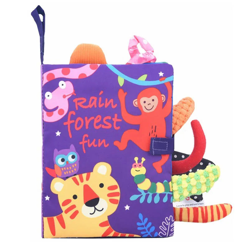 Toddler Quiet Book – Fabric Activity Book