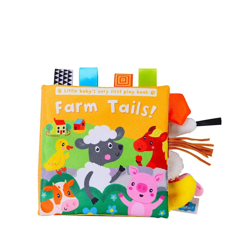 Toddler Quiet Book – Fabric Activity Book