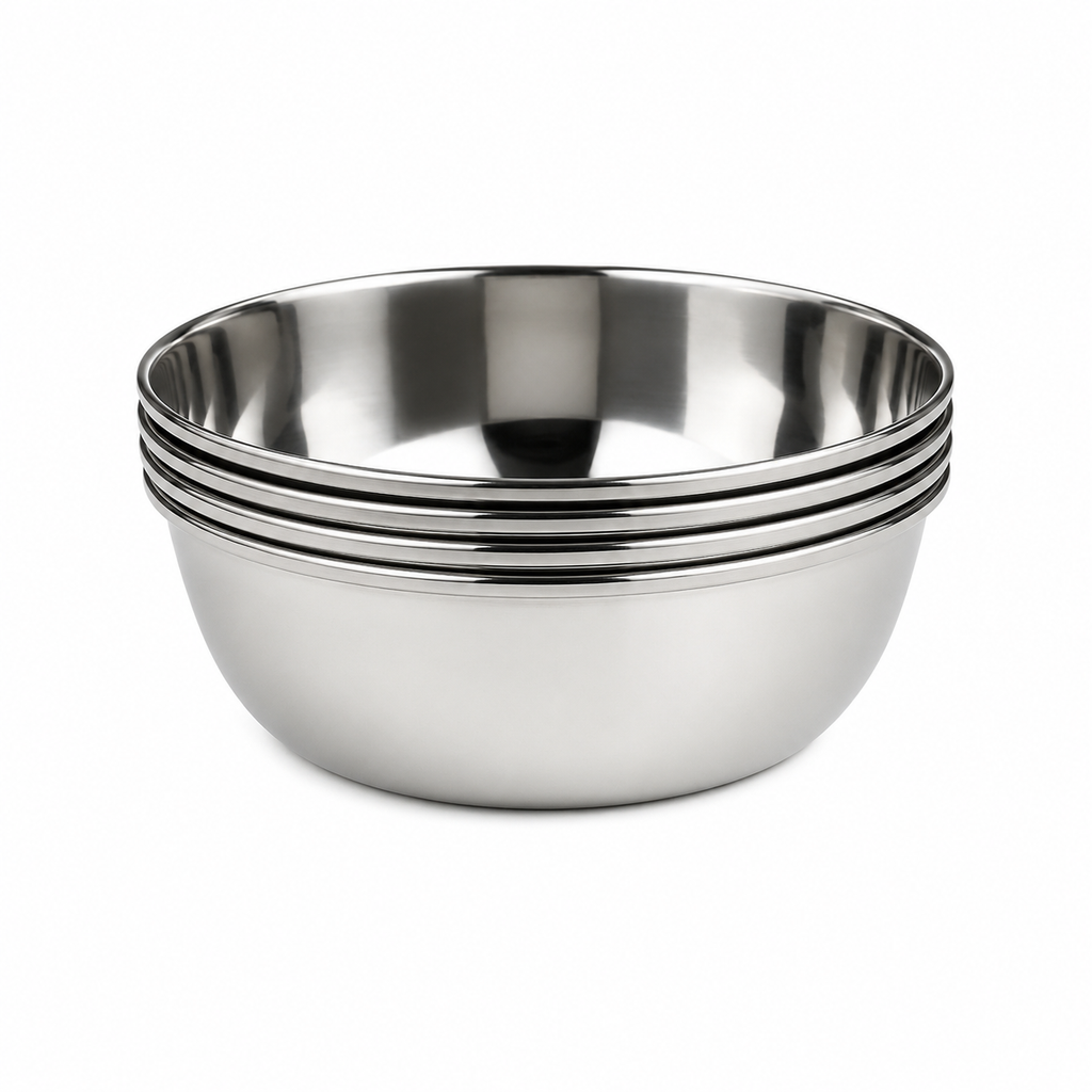 Kids Stainless Steel Bowls – Truck Designs, 4 Pack